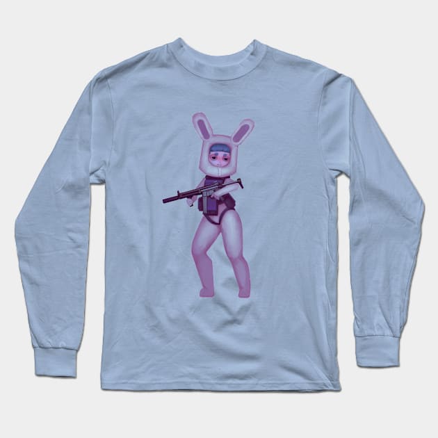 Bunny girl Long Sleeve T-Shirt by cokyfish